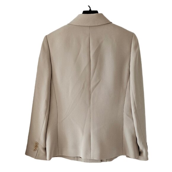 Petite Sophisticate Vintage Single-Breasted Blazer | NWT | 10P | Bone/Cream - Picture 8 of 16